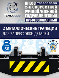 Пресс гидравлический 30 тонн, TS0500BF-30